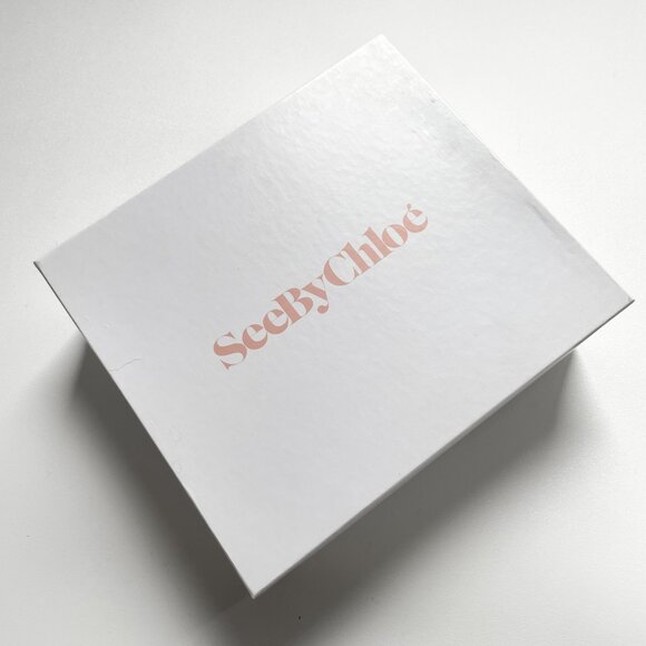 See By Chloe Hana Suede Bootie Military Green Brown Size EU 37 US 7 NEW IN BOX - Picture 10 of 13